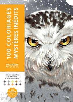 Coloriages mystères - 100 coloriages mystères inédits: Colorie les chiffres et les lettres, et découvre l'image