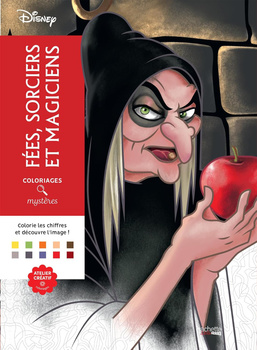 Coloriages Mystères Disney - Fées, sorciers et magiciens
