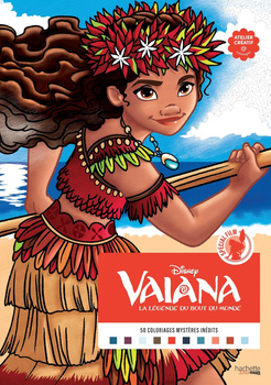 Coloriages mystères Disney - Spécial Film : Vaiana: 50 coloriages mystères inédits