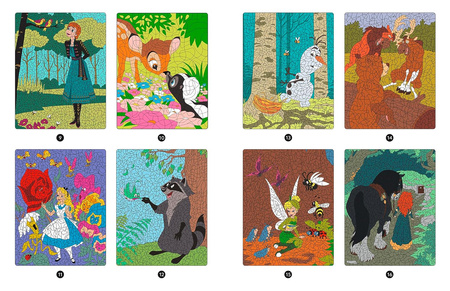 DISNEY - Coloriages Magiques - Mystères (7+) - La forêt