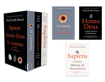 Yuval Noah Harari Box Set (Sapiens, Homo Deus, 21 Lessons for 21st Century)