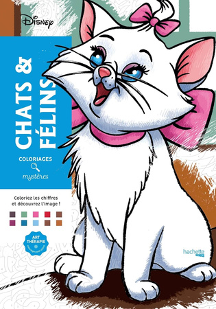 OUTLET Coloriages mystères Disney - Chats et félins 