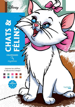 OUTLET Coloriages mystères Disney - Chats et félins