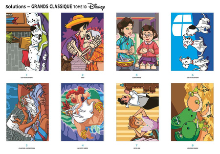 Coloriages mystères Disney - Famille / Tajemnicze kolorowanki Disneya - Rodzina