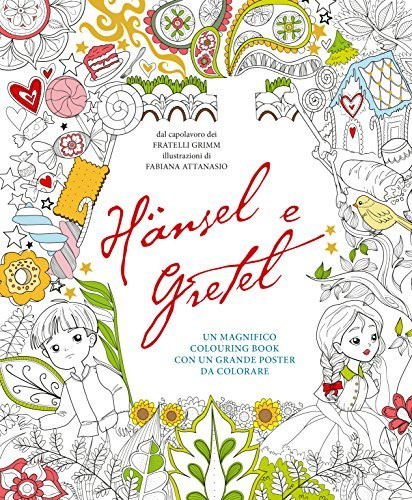 Hänsel e Gretel. Colouring book